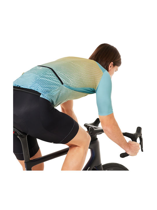 Oakley Men's Short Sleeve Cycling Jersey Light Blue