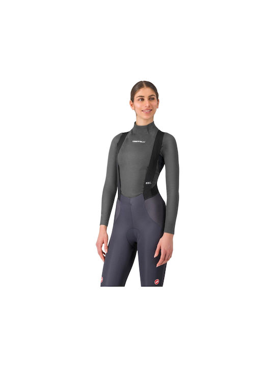 Castelli Castelli Women's Long Sleeves Cycling Jersey Grey