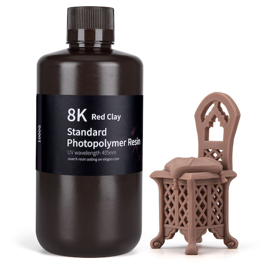 Elegoo Resin για 3D Printer Κόκκινο 1kg