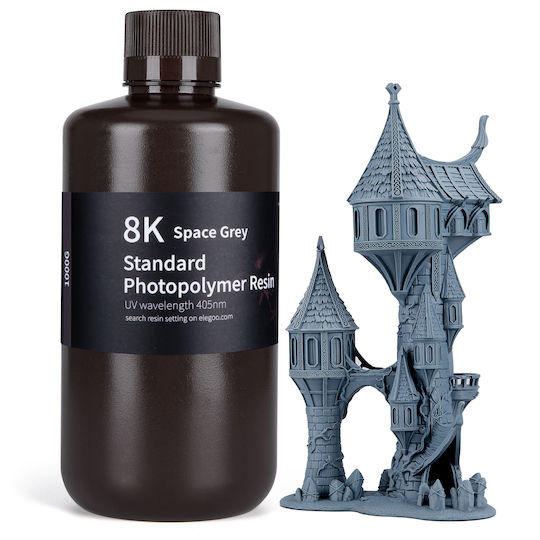 Elegoo Resin για 3D Printer Διάφανο 1kg