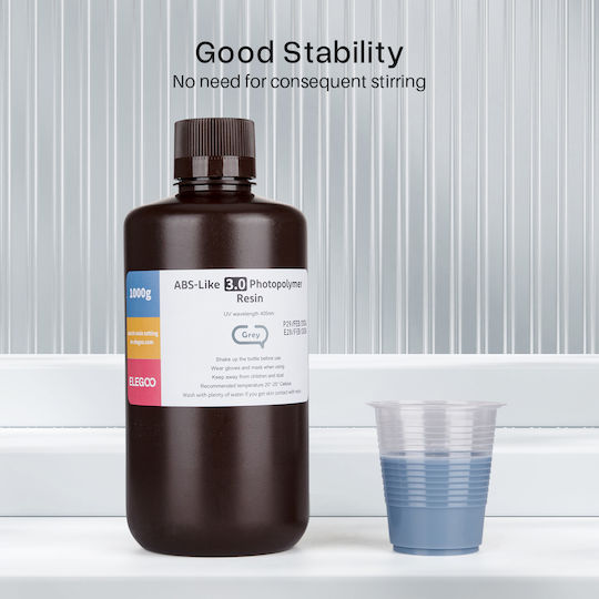 Elegoo Rășină Pentru Imprimante 3D Albastră 1kg