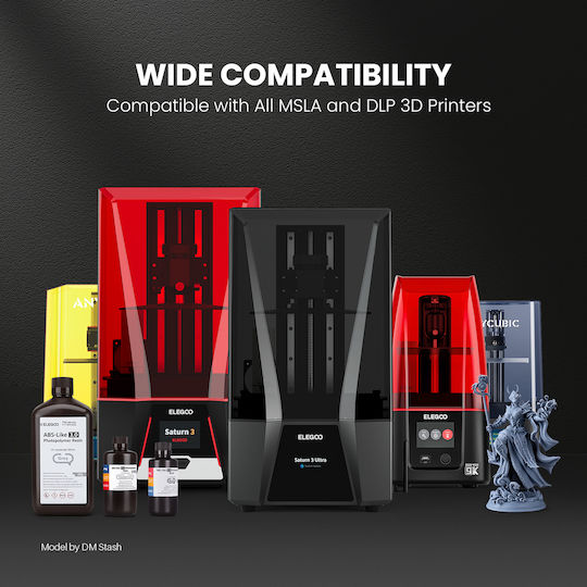 Elegoo Rășină Pentru Imprimante 3D Albastră 1kg