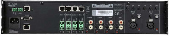 Sistem De Transmisie A Semnalului Av Audac Audac Mtx48 Matrice Audio Cu 4 Zone