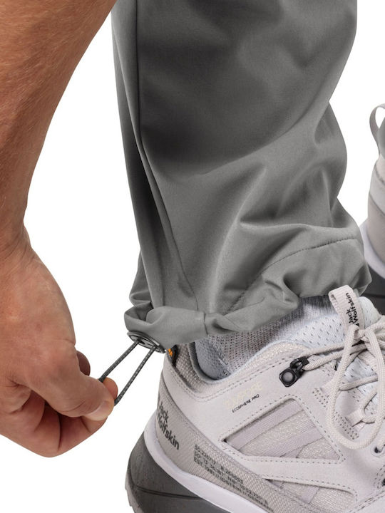 Jack Wolfskin Pantaloni Lungi de Drumeție Pentru Bărbați Gri