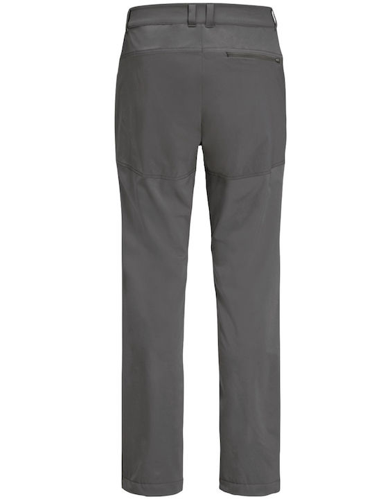 Jack Wolfskin Pantaloni Lungi de Drumeție Pentru Bărbați Gri