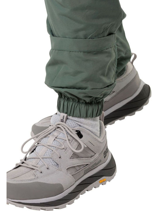 Jack Wolfskin Pantaloni Lungi de Drumeție Pentru Bărbați Verzi