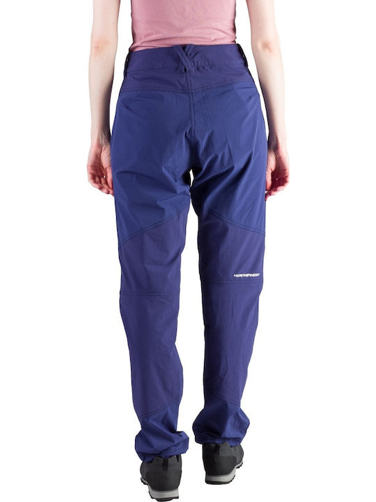 Northfinder Pantaloni lungi de drumeție pentru femei maro