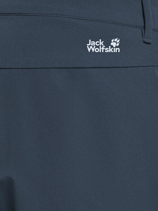 Jack Wolfskin Pantaloni lungi de drumeție pentru bărbați Trail Albastru