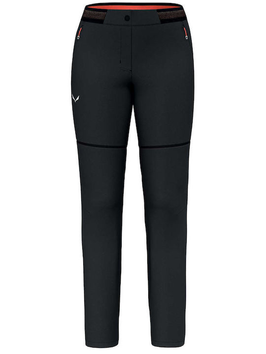 Salewa Durastretch Pantaloni Lungi de Drumeție Pentru Femei Negru