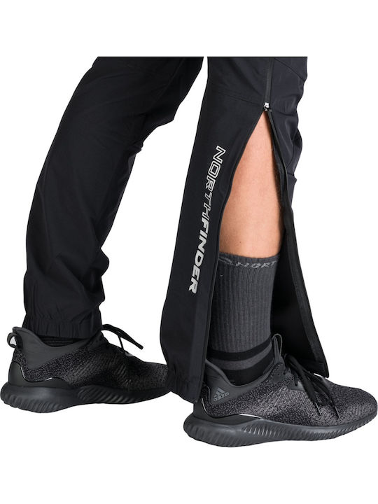 Northfinder Pantaloni lungi de drumeție pentru bărbați Negri
