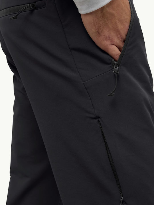 Jack Wolfskin Jack Wolfskin Ανδρisches Lang Bergsteigerhose Schwarz