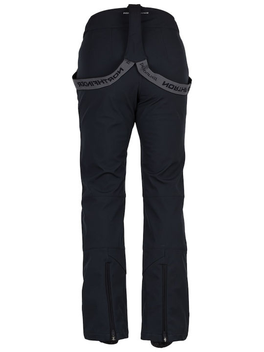 Northfinder 108426-269-101 Damen Ski- und Snowboardhose Soft Shell Schwarz