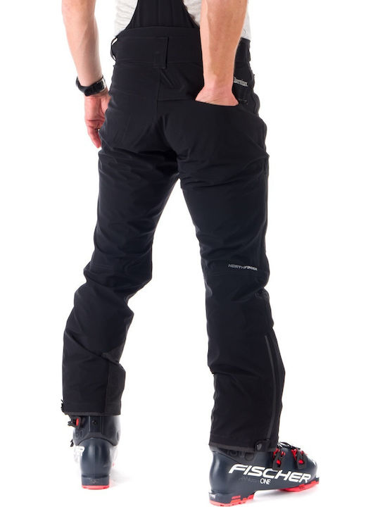 Northfinder 105884-269-106 Ανδρικό Παντελόνι Σκι & Snowboard Μαύρο
