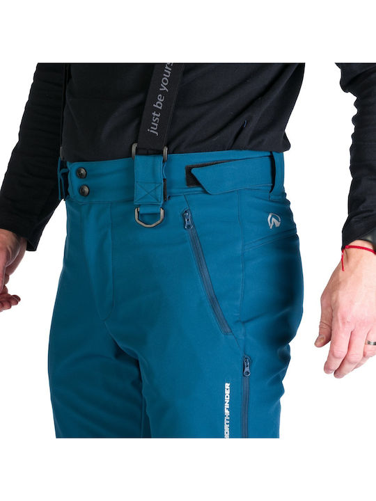 Northfinder 108028-526-105 Ανδρικό Παντελόνι Σκι & Snowboard Soft Shell Μπλε