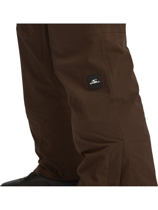O'Neill 2550140-17032 Pantaloni de Schi și Snowboard Pentru Bărbați Maro