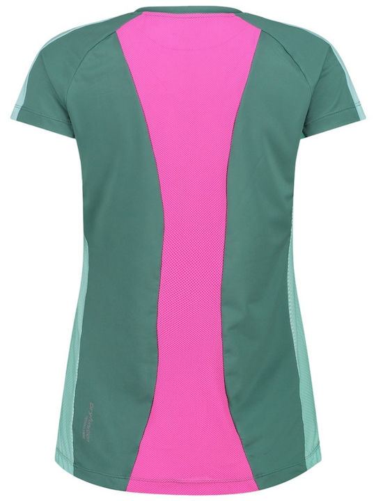 Γυναικείο Αθλητικό T-shirt Fast Drying Πράσινο