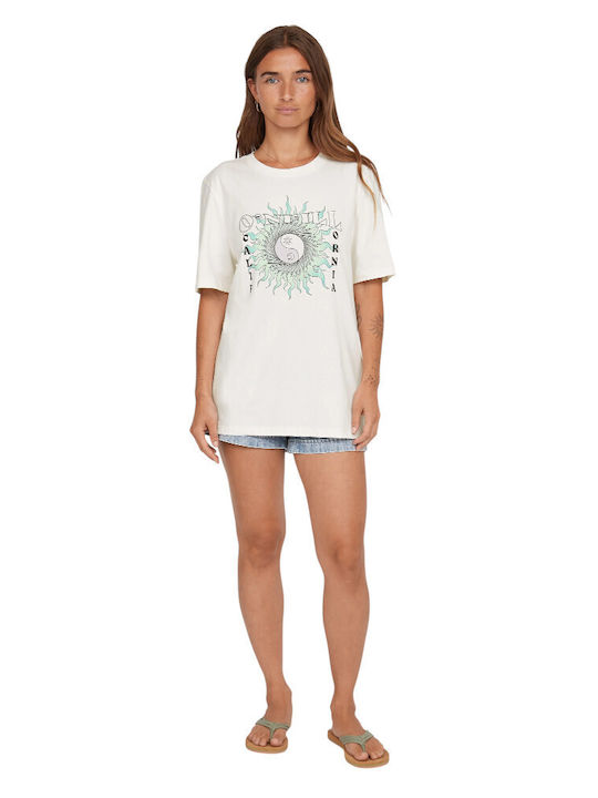 Damen T-shirt Weiß