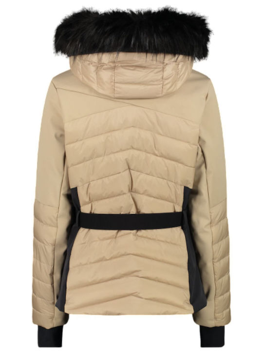 CMP 34W4436F-A435 Women's Ski & Snowboard Jacket Beige