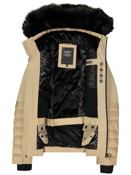 CMP 34W4436F-A435 Women's Ski & Snowboard Jacket Beige