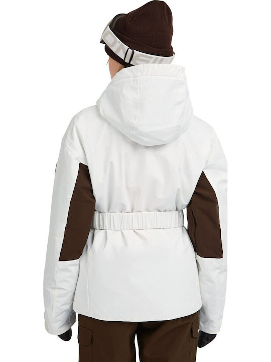 O'Neill 1500132-41010 Geacă Pentru Femei Pentru Ski & Snowboard Albă