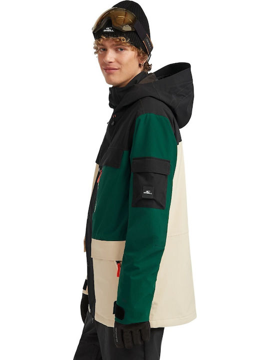 O'Neill 2500133-47525 Geacă Pentru Bărbați Pentru Schi & Snowboard Neagră