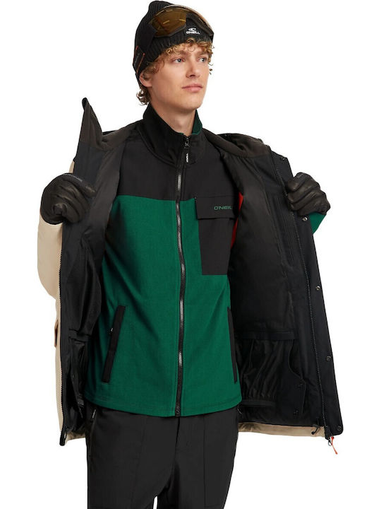 O'Neill 2500133-47525 Geacă Pentru Bărbați Pentru Schi & Snowboard Neagră