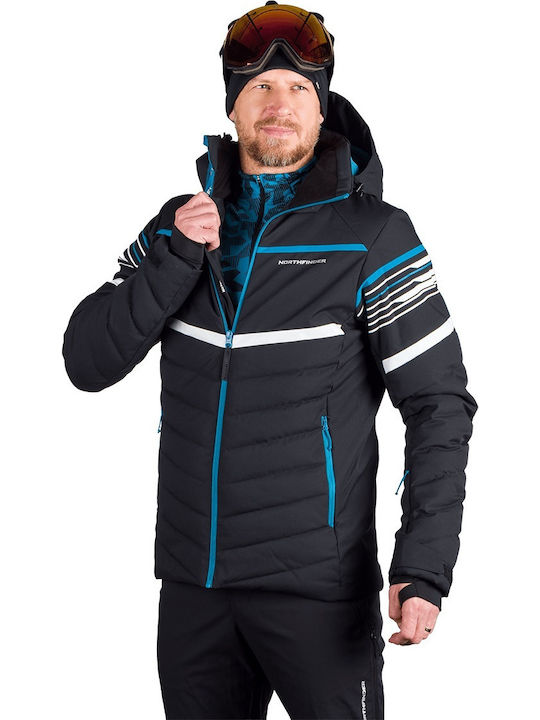 Northfinder 108336-271-102 Ανδρικό Μπουφάν για Σκι & Snowboard Μαύρο