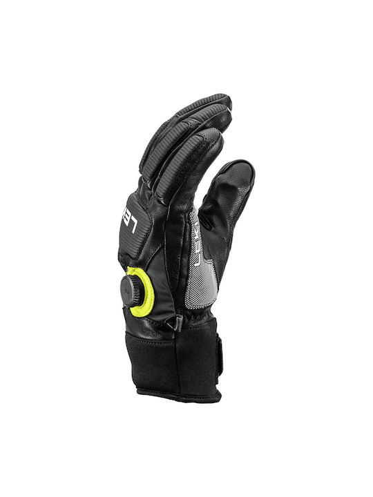 Leki Mănuși de schi și snowboard pentru bărbați Negre