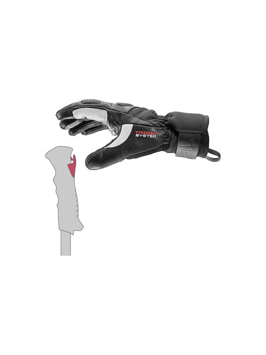 Leki Frauen Ski- und Snowboardhandschuhe Schwarz