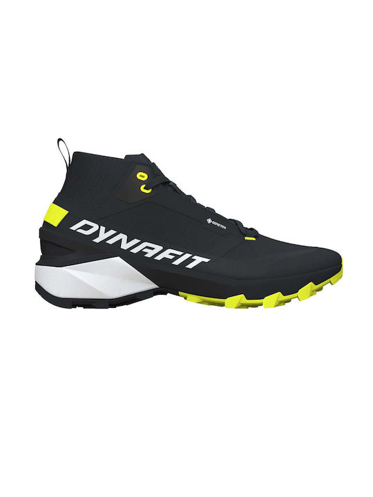 Pantofi Sport Pentru Bărbați Trail Running Negri Impermeabili cu Membrană Gore-Tex