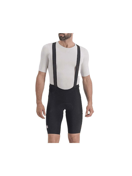 Sportful Pantaloni De Ciclism Pentru Bărbați Cu Bretele Negri