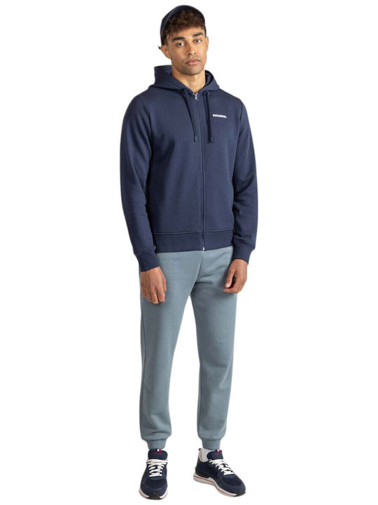 Herren Sweatshirt mit Kapuze Blau