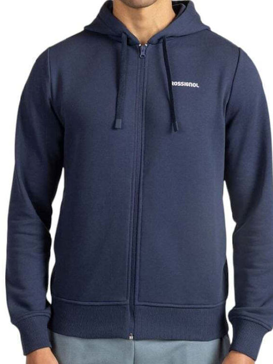 Herren Sweatshirt mit Kapuze Blau