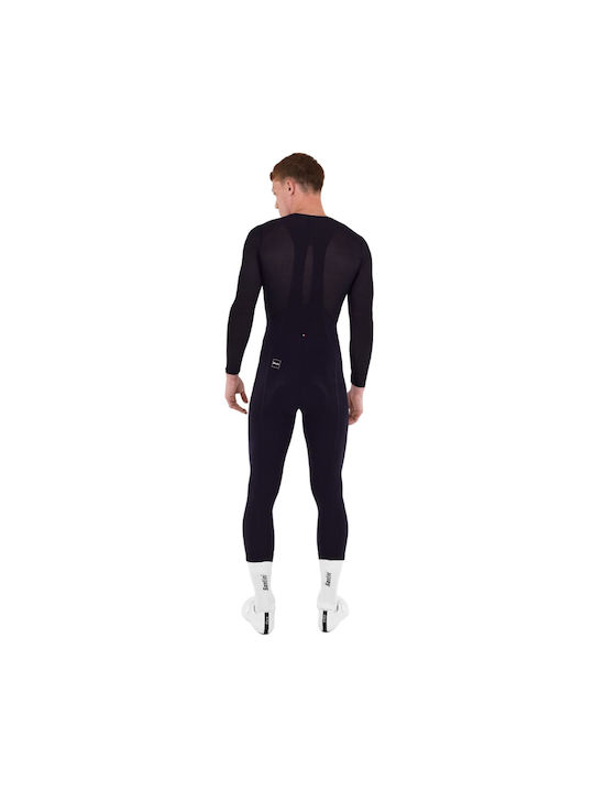 Santini Pantaloni De Ciclism Pentru Bărbați Cu Bretele Multicolori