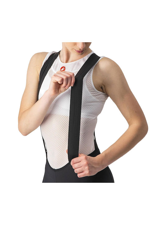Castelli Pantaloni De Ciclism Pentru Femei Cu Bretele Negri