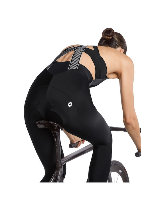 Assos Pantaloni de Ciclism Pentru Femei cu Bretele Negri
