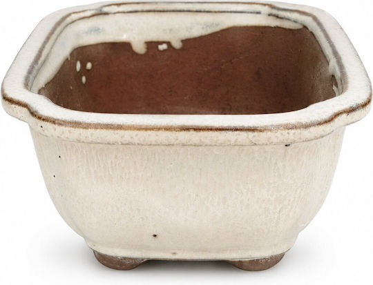 Ghiveci De Flori Alb 15.5x12x7cm