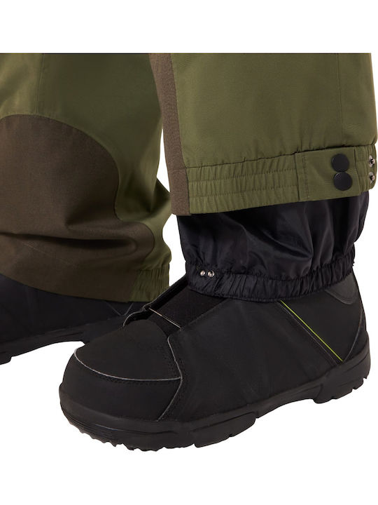 Oakley Rc Shell FOA406102-86L Pantaloni de Schi și Snowboard Pentru Bărbați Verde