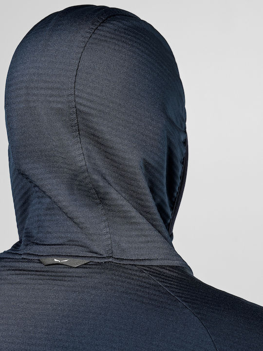 Polarlite Cardigan Bărbați Fleece Cu Glugă Albastru Marin
