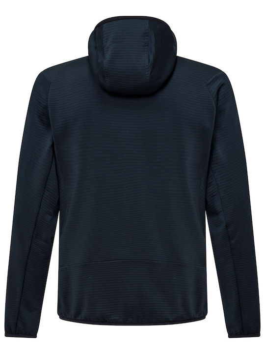 Polarlite Cardigan Bărbați Fleece Cu Glugă Albastru Marin