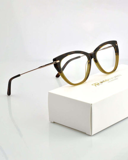 Рамка За Очилa Red Raven Optical #005 Костенурка Кафява Red Raven