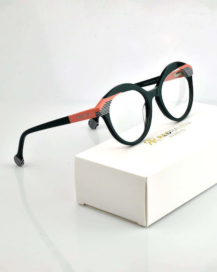 Rame Ochelari Red Raven Optical 004 Verde Roz
