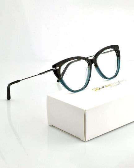 Rame Ochelari Red Raven Optical 005 Tortoise Teal Red Raven