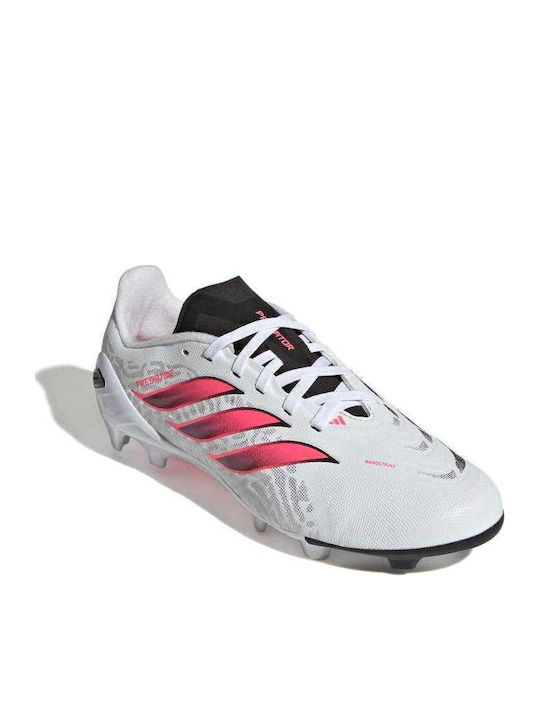 adidas Predator League FG Kids Soccer Cleats with Molded Studs Beige