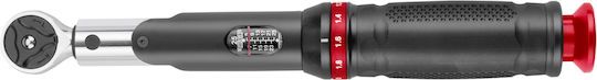 Fortum Cheie Dinamometrică Cu Prindere 1/4" Cuplu 5-25 Nm Cu Lungime 30 Cm