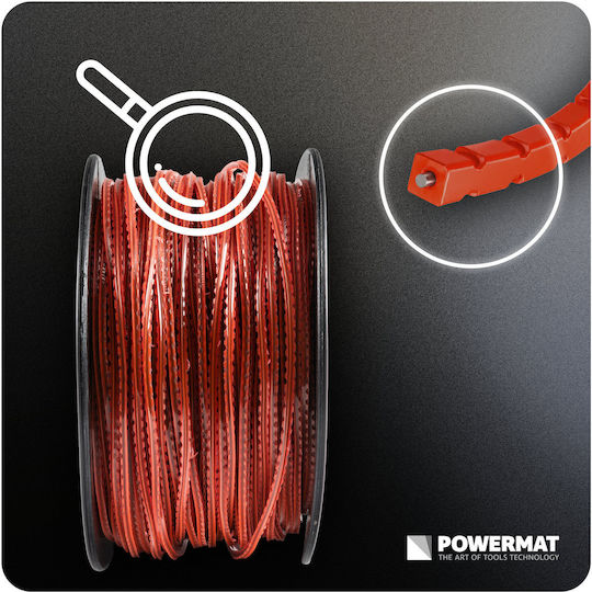 Powermat Квадратна корда за косачка