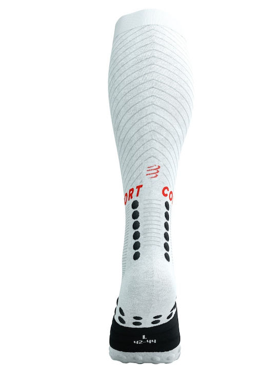 Compressport 2.0 Recuperare Sosete Sport Albe 1 Pereche
