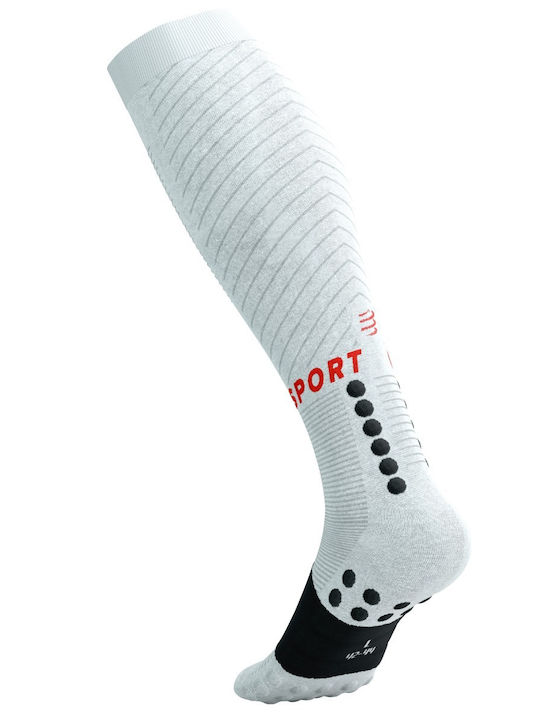 Compressport 2.0 Recuperare Sosete Sport Albe 1 Pereche