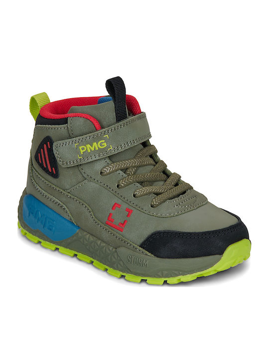 Primigi Παιδικά Sneakers High Χακί Primigi Παιδικά Sneakers High Χακί
