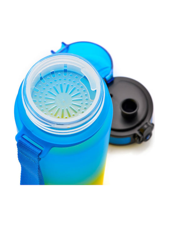 Meteor Sports Water Bottle 500ml Blue